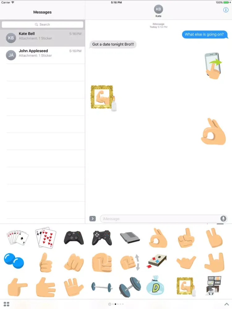 Bromoji Stuff - Bro, Sports, Dirty Stickers. iPad  Screenshots