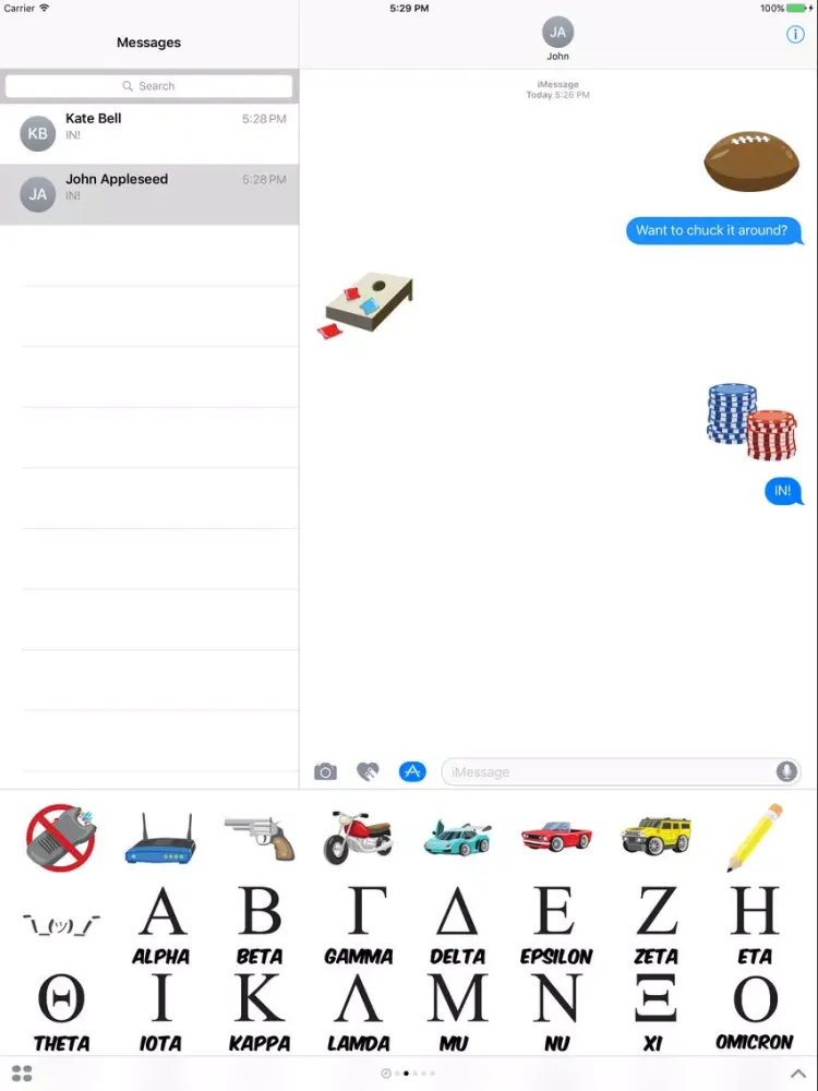 Bromoji Stuff - Bro, Sports, Dirty Stickers. iPad  Screenshots