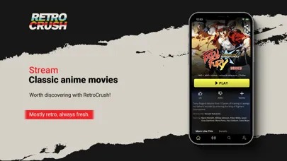 Screenshot di RetroCrush