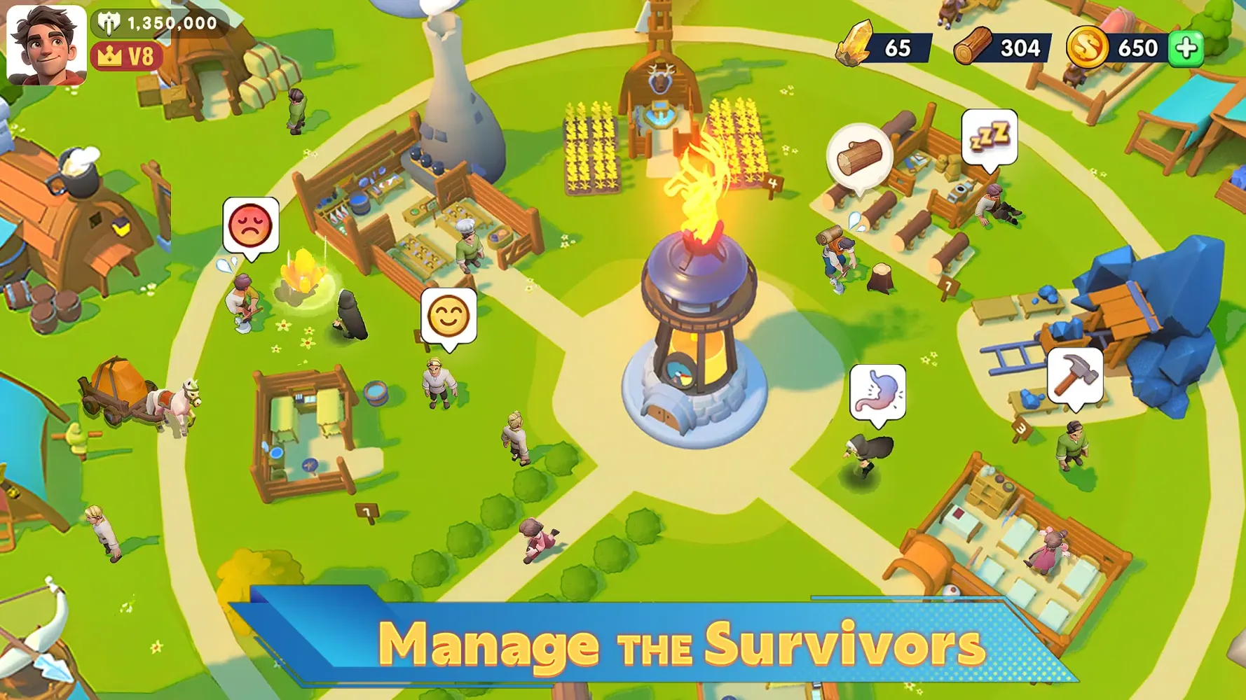 Tangkapan layar Mist Survival