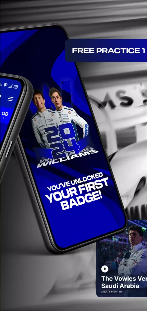 Tangkapan layar Williams Racing
