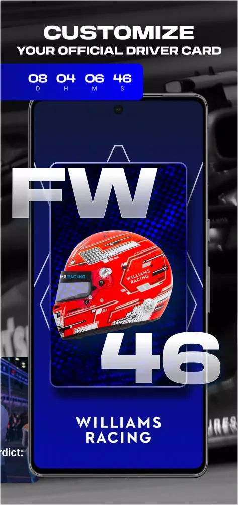 Tangkapan layar Williams Racing
