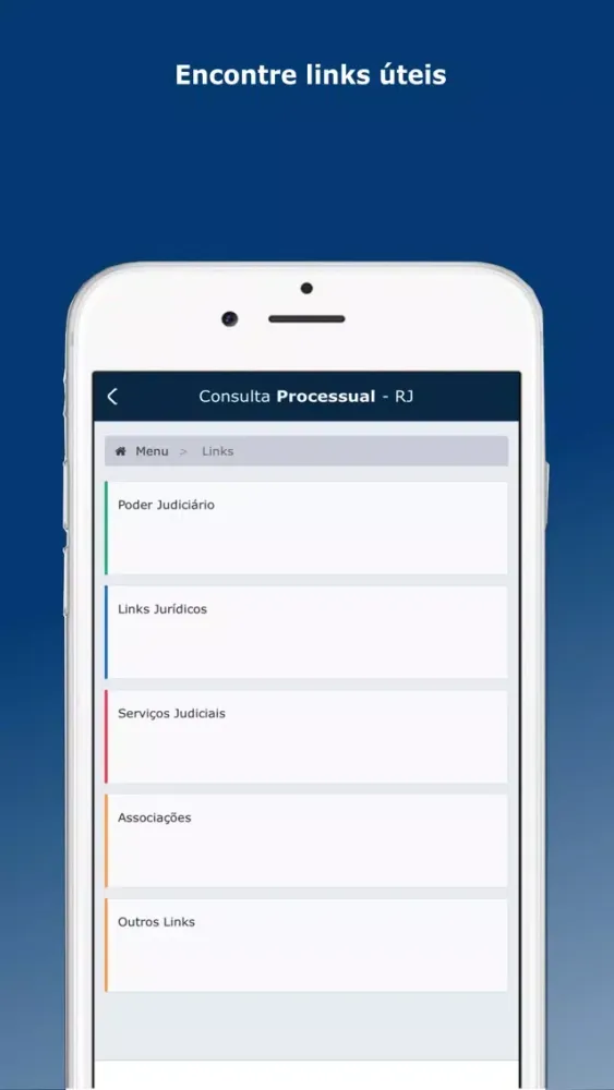 Consulta Processual RJ スクリーンショット
