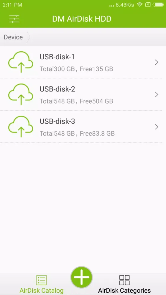 DM AirDisk HDD应用截图