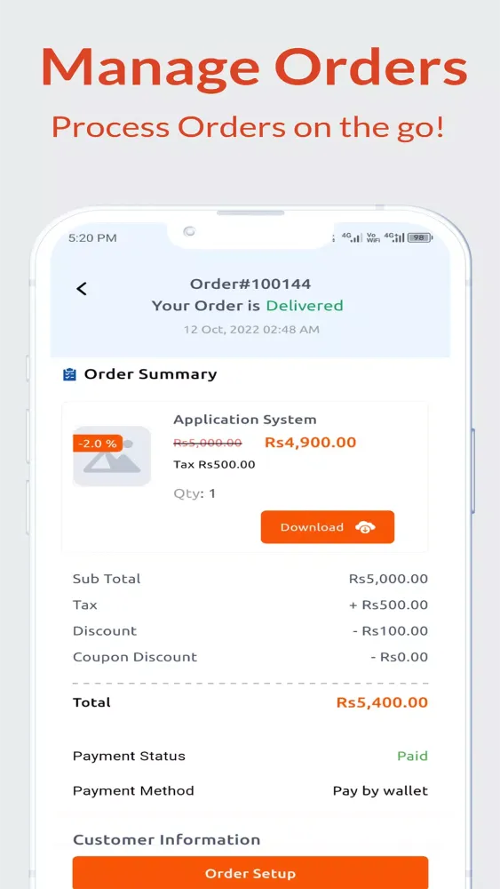 Zrzuty ekranu DM Technology Seller