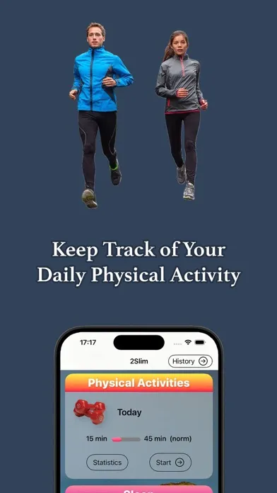 Capturas de pantalla de 2Slim: comfortable weight loss