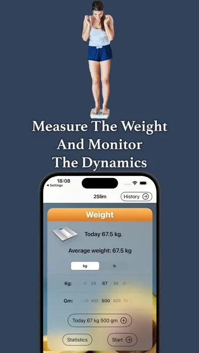 Capturas de pantalla de 2Slim: comfortable weight loss