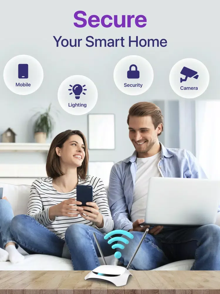Ảnh chụp màn hình của Router Manager: Smart WiFi App iPad 