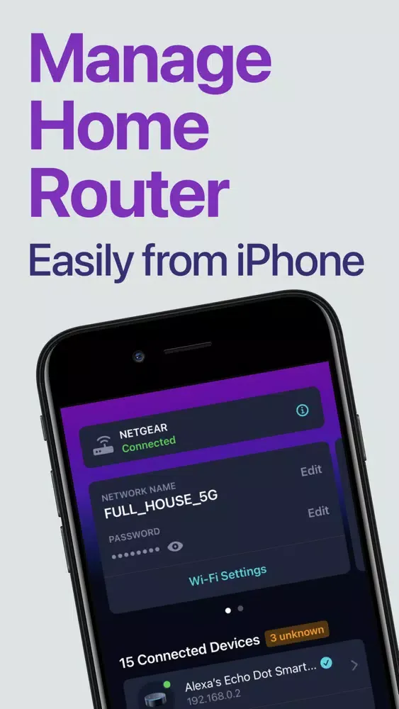 Ảnh chụp màn hình của Router Manager: Smart WiFi App