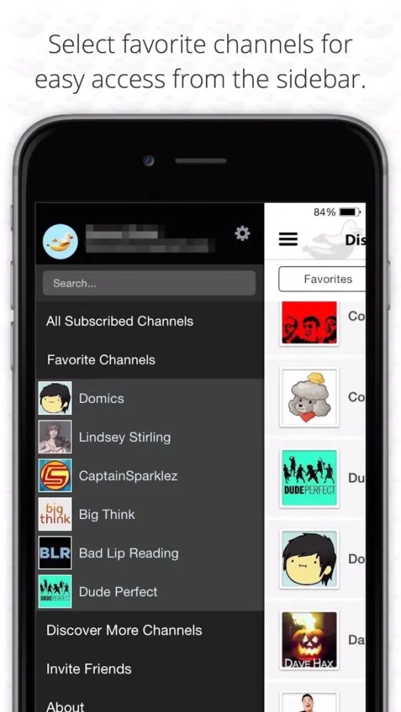 Fanana | follow your favorite vloggers on all of their social networks Screenshots