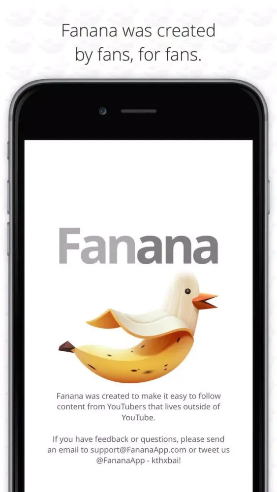 Fanana | follow your favorite vloggers on all of their social networks Screenshots