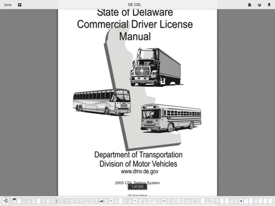 Capturas de tela do Delaware CDL Test Prep iPad 