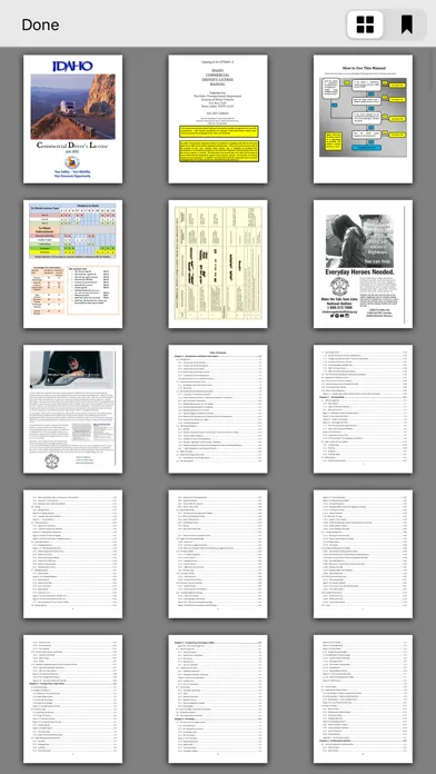 Capturas de pantalla de Idaho CDL Test Prep