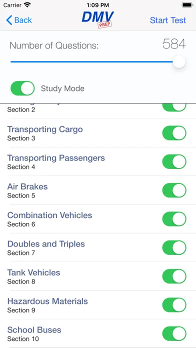 Capturas de pantalla de Idaho CDL Test Prep