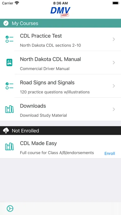 North Dakota CDL Test Prep 스크린샷