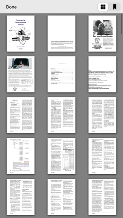 Capturas de tela do Oklahoma CDL Test Prep