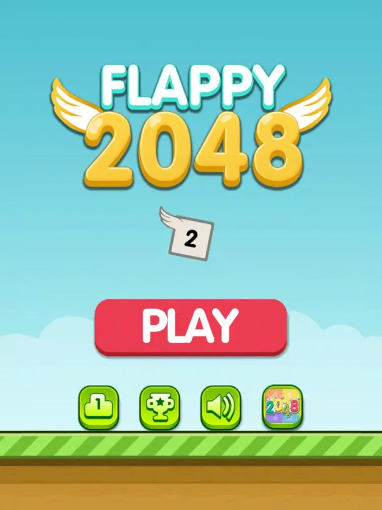 Flappy 2048 - Flap your wings and Jump through the Tiles to reach 2048 Tile! iPad  سکرین شاٹس