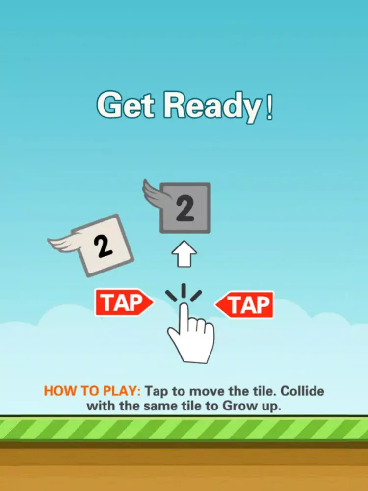 Flappy 2048 - Flap your wings and Jump through the Tiles to reach 2048 Tile! iPad  سکرین شاٹس