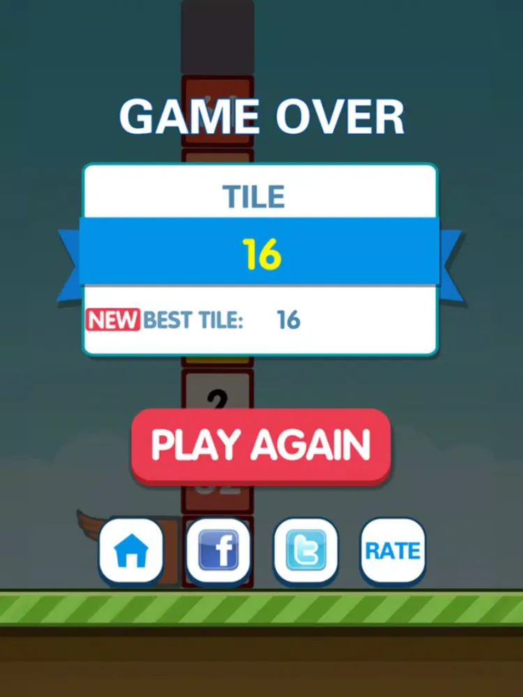 Flappy 2048 - Flap your wings and Jump through the Tiles to reach 2048 Tile! iPad  سکرین شاٹس