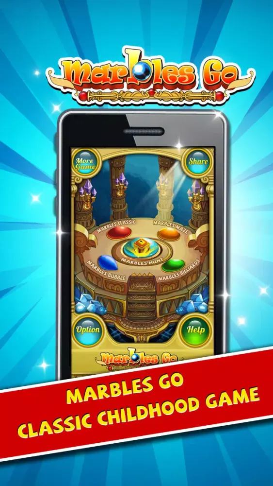 Marbles Go Free - Classic Childhood Game Screenshots