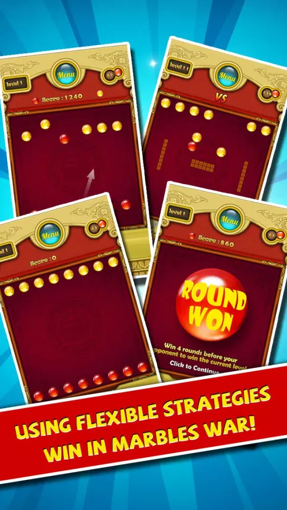 Marbles Go Free - Classic Childhood Game Screenshots