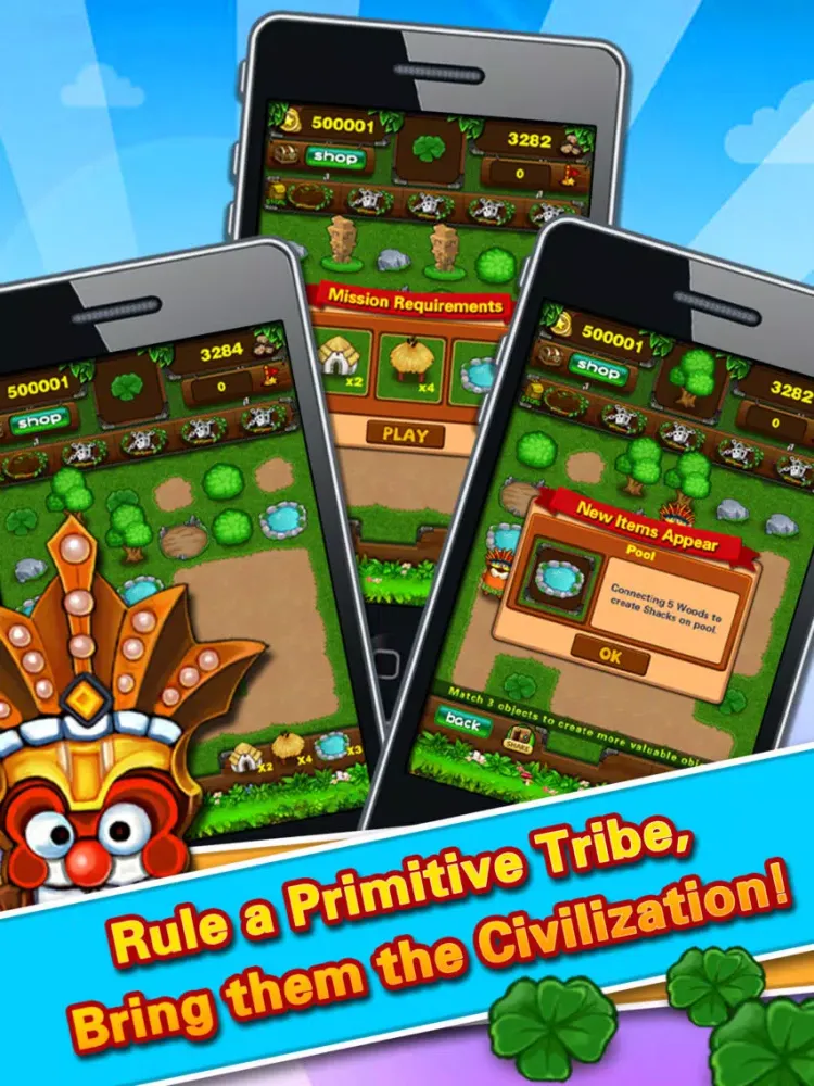 Ace Savior of Tribes World 2 - Build your biggest Tribe and Beat the barbarian’s invasion iPad Screenshots