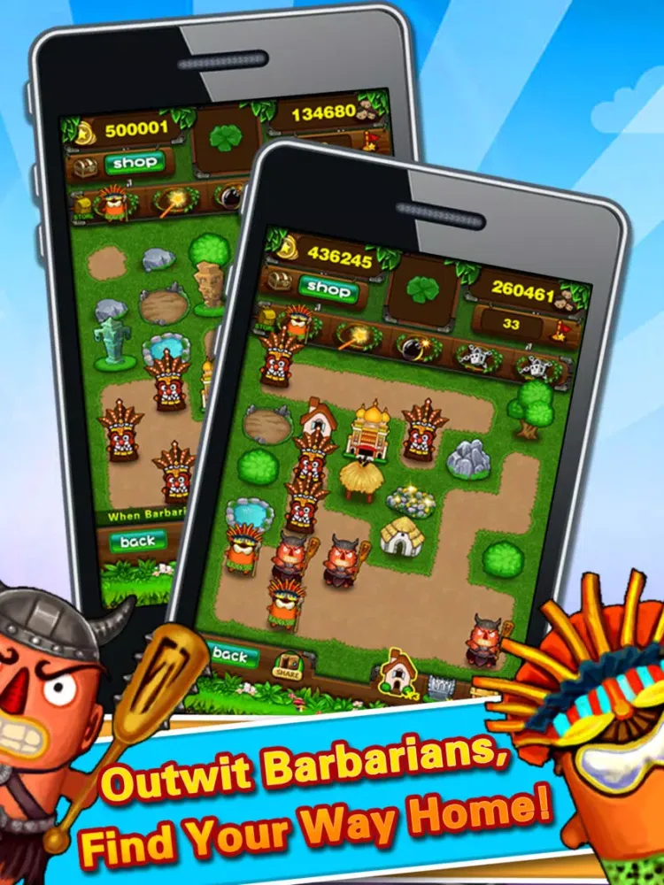 Ace Savior of Tribes World 2 - Build your biggest Tribe and Beat the barbarian’s invasion iPad Screenshots