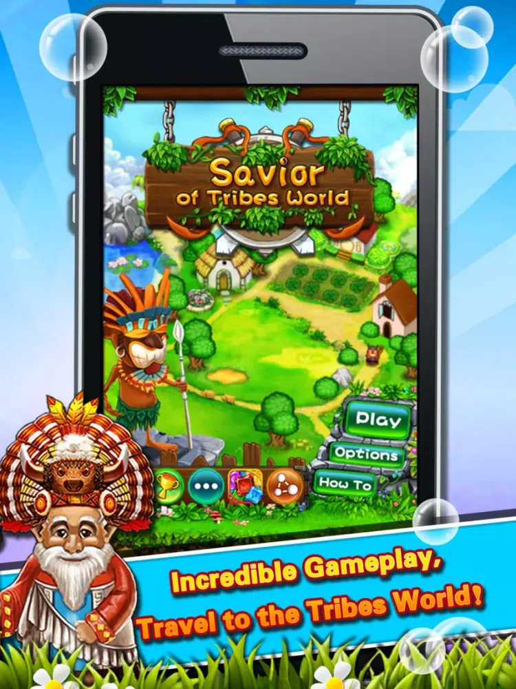 Ace Savior of Tribes World 2 - Build your biggest Tribe and Beat the barbarian’s invasion iPad Screenshots