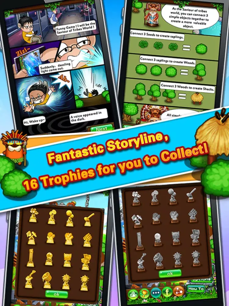 Ace Savior of Tribes World 2 - Build your biggest Tribe and Beat the barbarian’s invasion iPad Screenshots