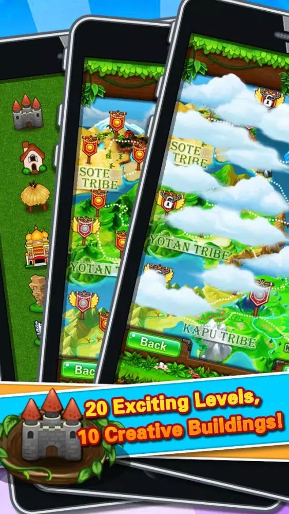 Ace Savior of Tribes World 2 - Build your biggest Tribe and Beat the barbarian’s invasion Screenshots