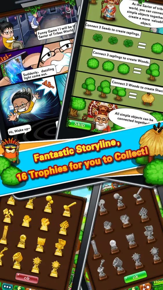 Ace Savior of Tribes World 2 - Build your biggest Tribe and Beat the barbarian’s invasion Screenshots