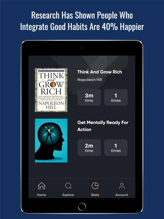 Tangkapan layar Level Up: Elevate Your Life iPad 