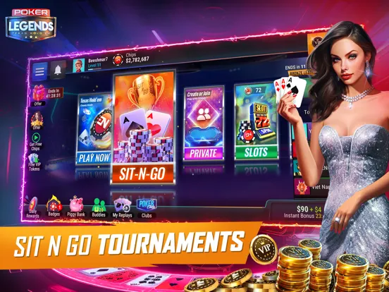 Poker Legends: Texas Holdem iPad  Ekran Görüntüleri