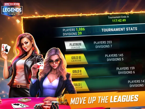 Poker Legends: Texas Holdem iPad  Ekran Görüntüleri