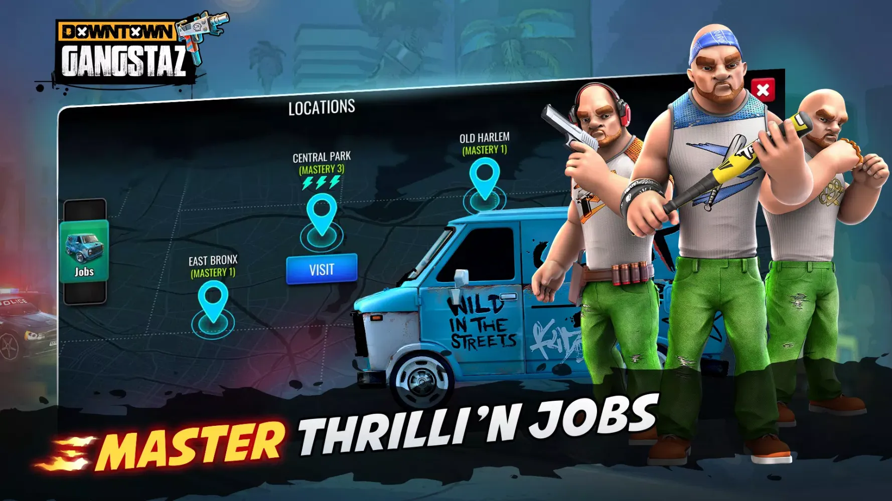 Downtown Gangstas: War Game Screenshots