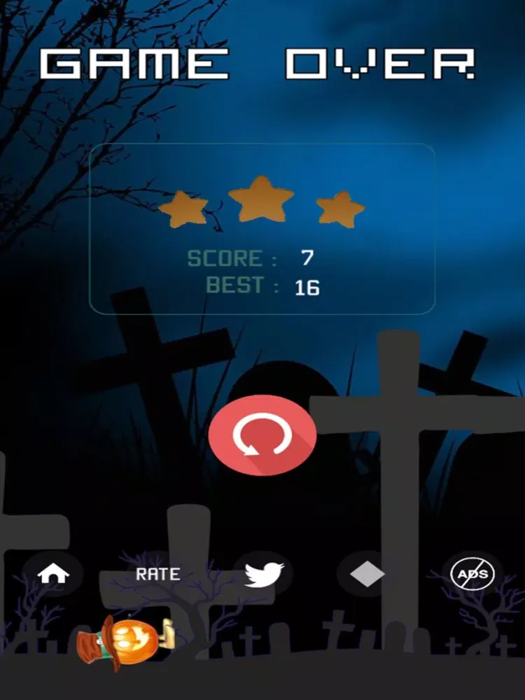 Halloween Pumpkin Jump Pro iPad  Screenshots