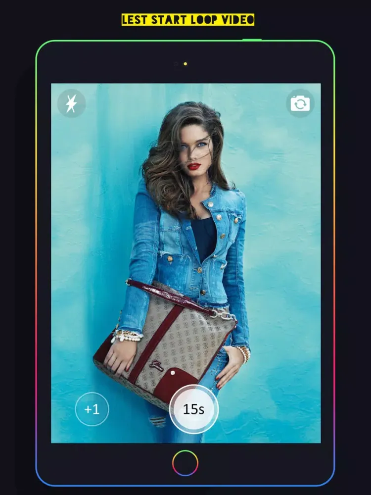 ภาพหน้าจอของ Loop vid-video to GIF maker & Boomerang Loop video iPad 