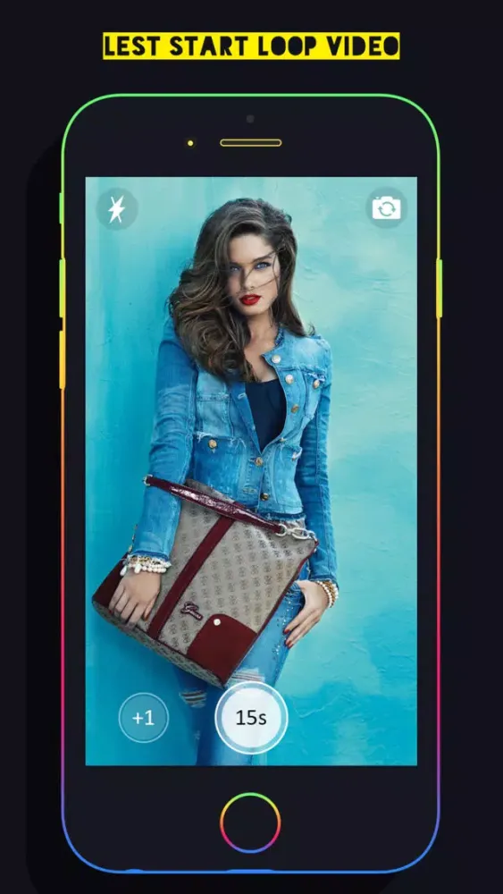 ภาพหน้าจอของ Loop vid-video to GIF maker & Boomerang Loop video