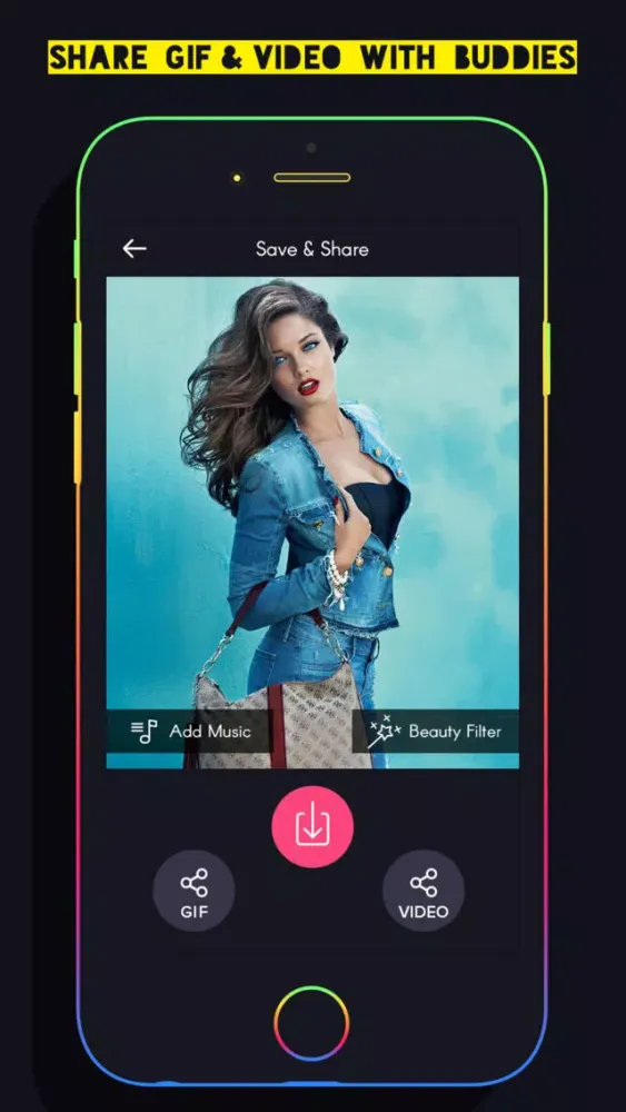 ภาพหน้าจอของ Loop vid-video to GIF maker & Boomerang Loop video