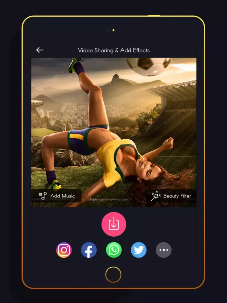 Tangkapan layar Slow Motion & Fast Motion Maker & Slo Mo Video Maker Editor Video Filter Add music to video iPad 