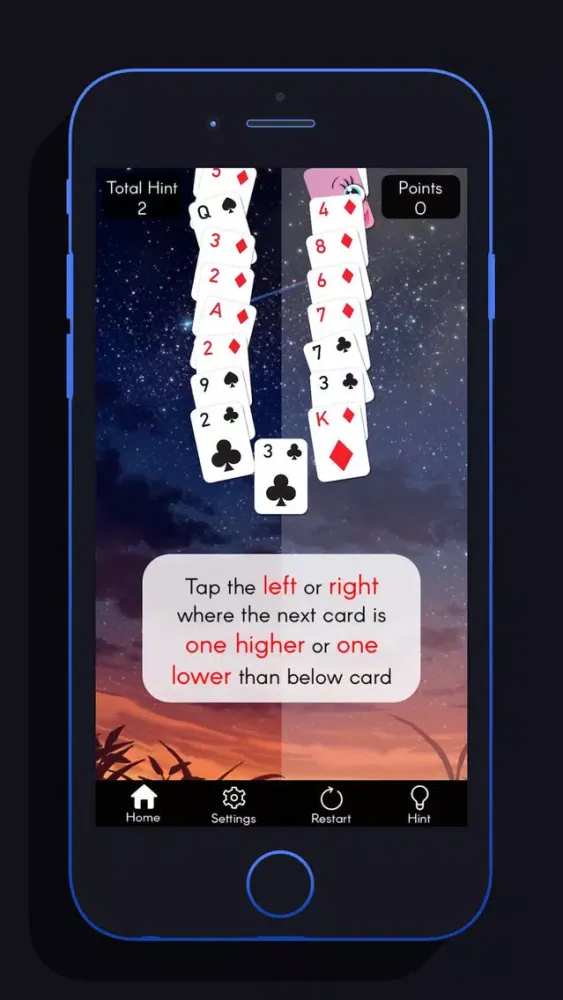 Capturas de tela do Solitaire Free - Hilow Spider Cell for Cards Poker