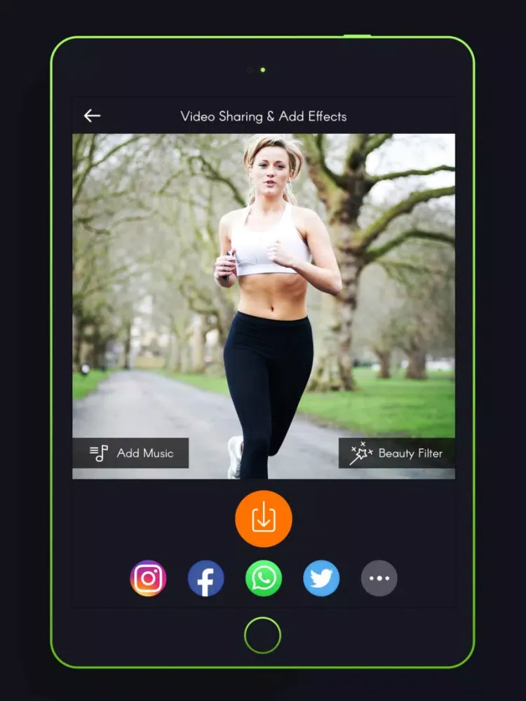 Video Reverse: Reverse cam & Video Rewind Motion iPad  Screenshots
