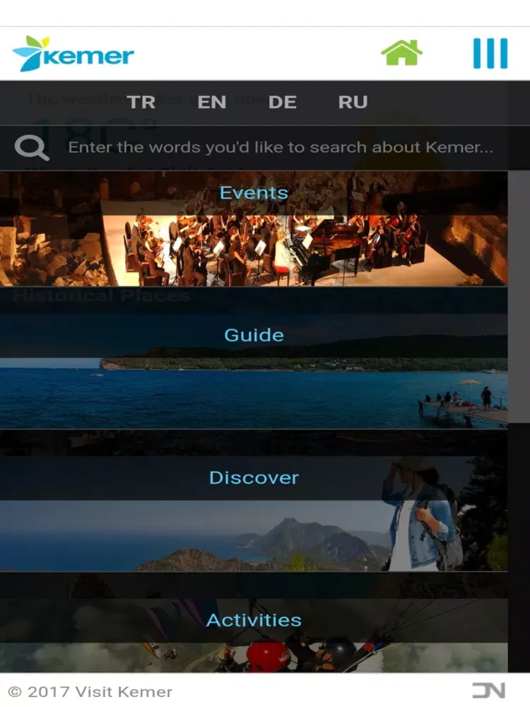 Capturas de pantalla de VISIT KEMER iPad 