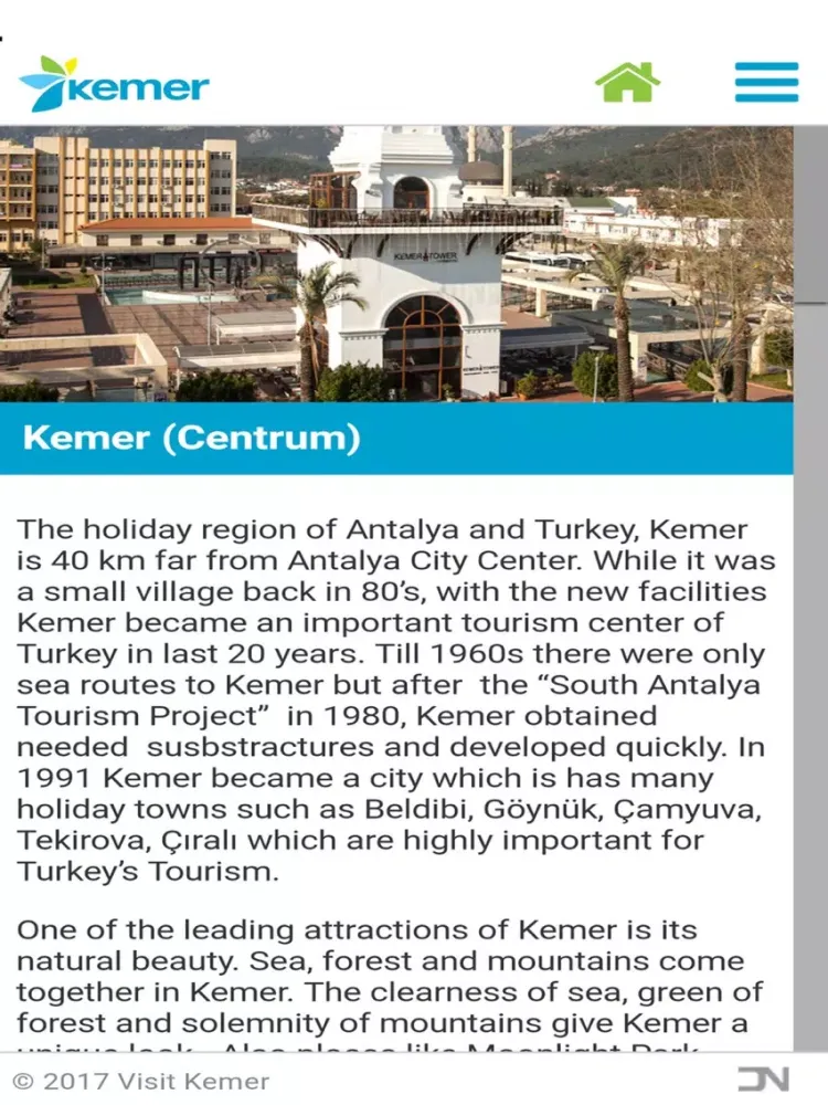 Capturas de pantalla de VISIT KEMER iPad 