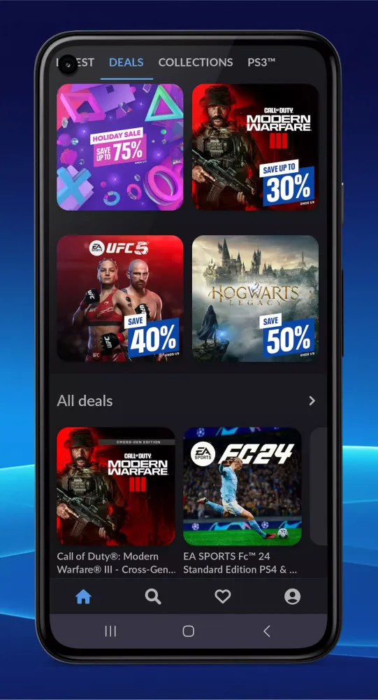 Скриншоты PStore