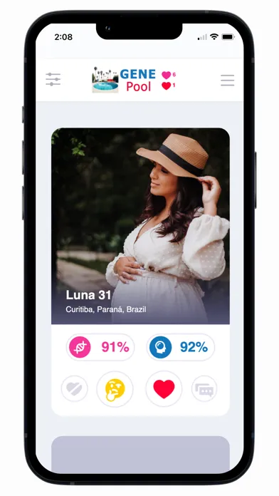Gene Pool - Matching App Screenshots