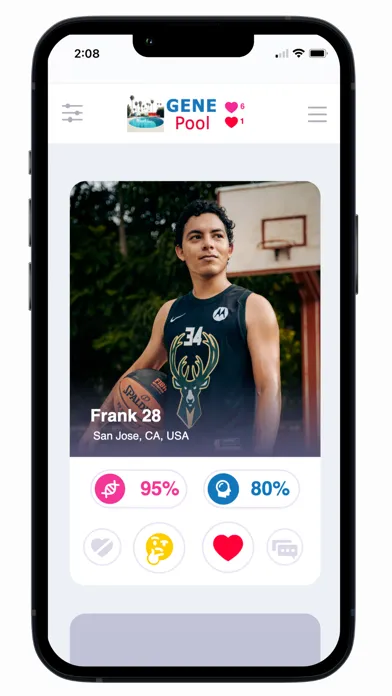 Gene Pool - Matching App Screenshots