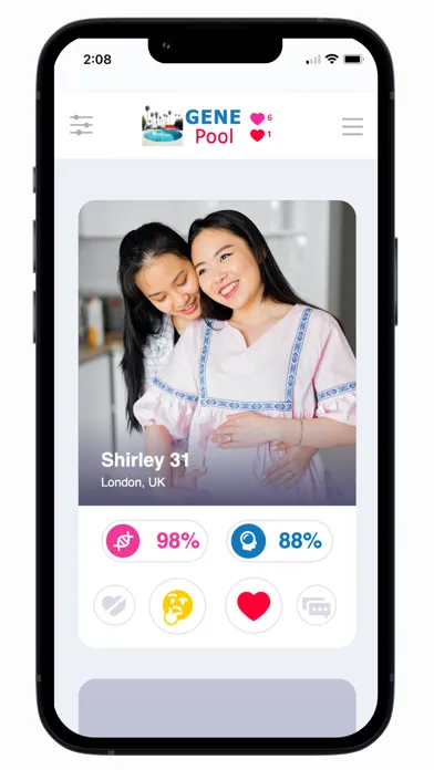 Gene Pool - Matching App Screenshots