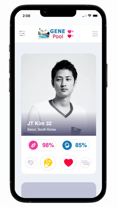 Gene Pool - Matching App Screenshots