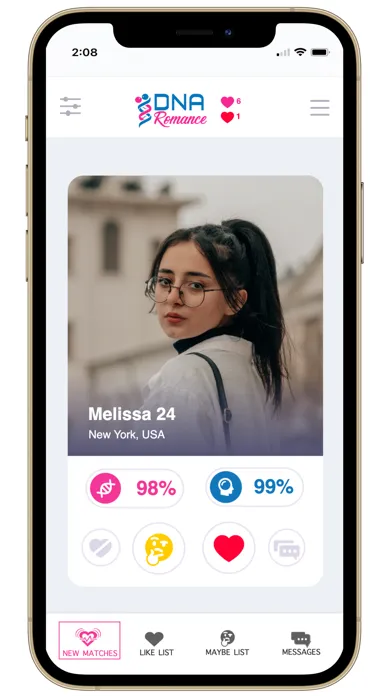Скриншоты DNA Romance - Dating App